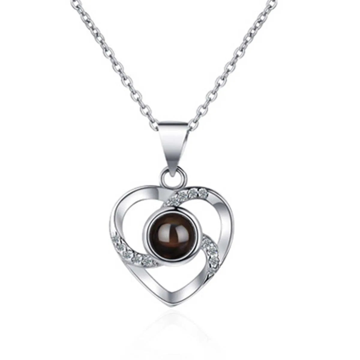 Luxe Cadeaubox met Ketting en Roos - Perfect voor Moederdag